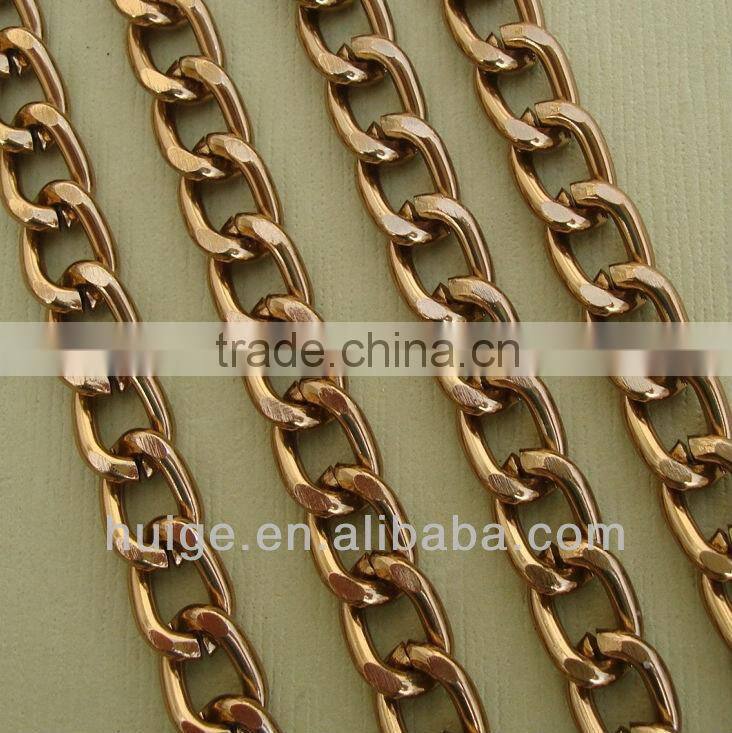 Gold filled chains rings with Precious Gemstone