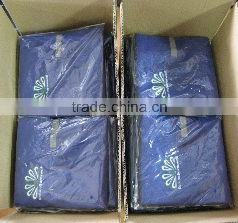 hand made hooded long rain coat