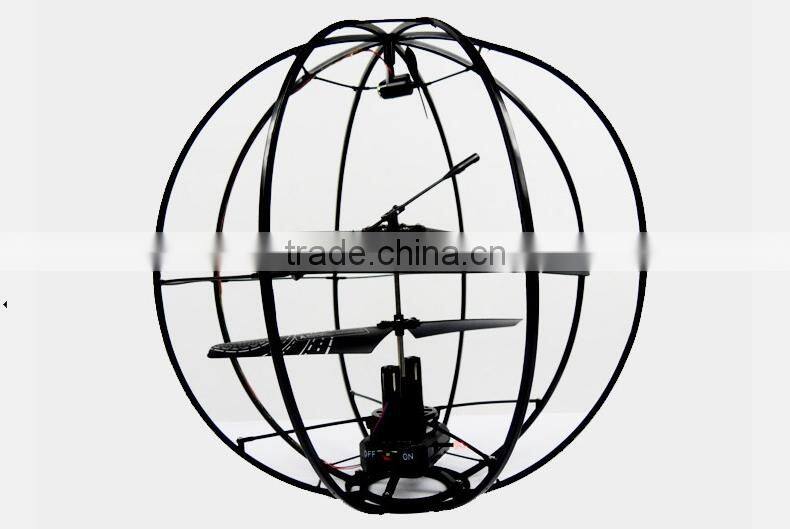 China Manufacture 3 Channel RC Flying Ball with gyroscope, Infrared transmitter, Flying Football, RC Soccer UFO