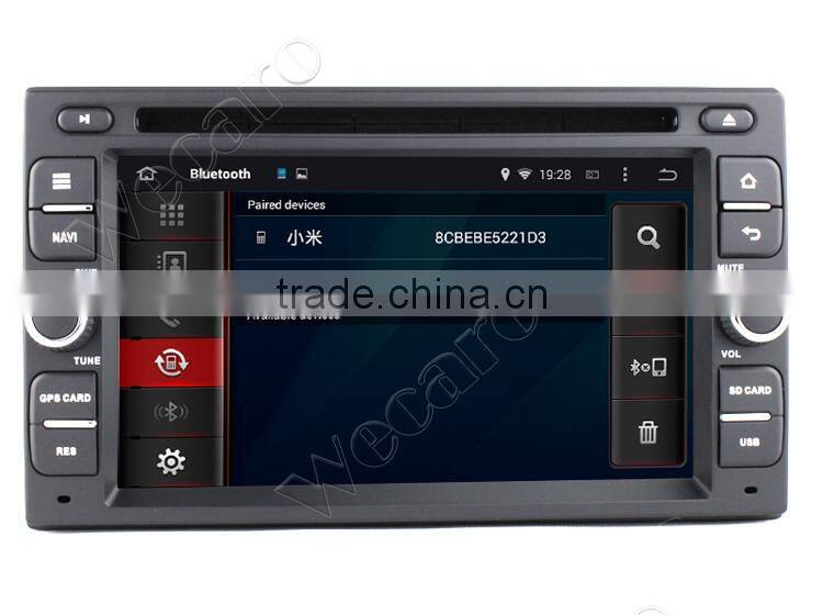 Wecaro 6.2" WC-2U6008 Android 4.4.4 car dvd player double din car radio navigation system audio system bluetooth