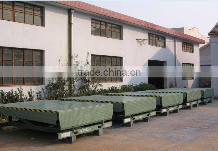 stationary dock ramp for truck/adjustable loading dock ramp for sale