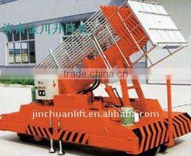 High quality hydraulic telescopic cylinder tilting ladder lift platform GTTY-28