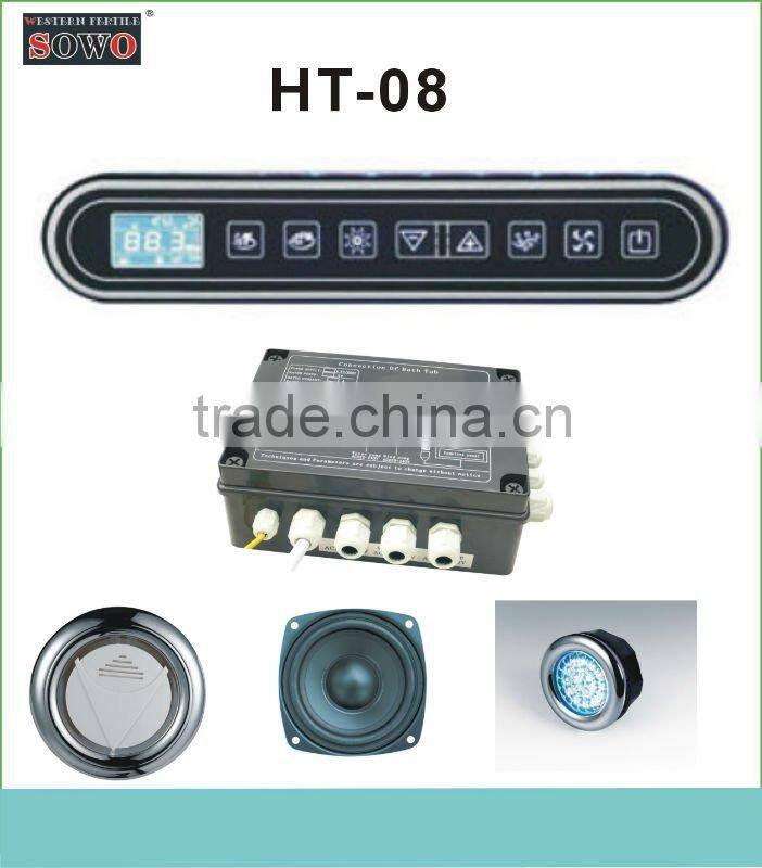 2012 latest design& new developed HT-08 bathtub control panel