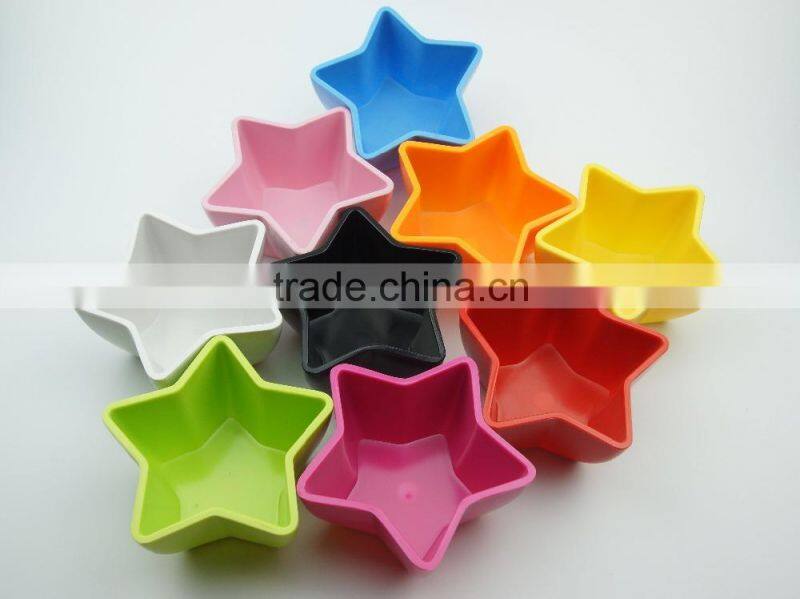 Cheape mini Star shape Melamine flower pot MX1401-1