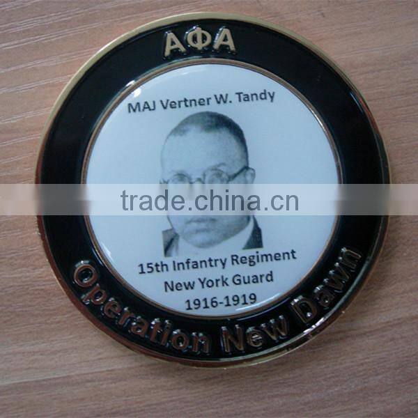 Customize metal coin for collection