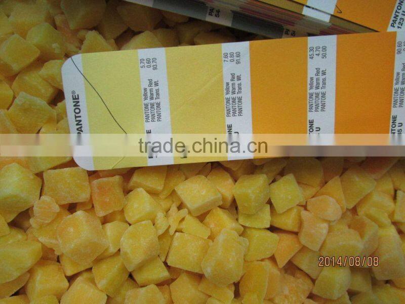 frozen yellow peach