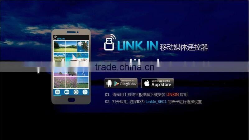 Wi-Fi air caster_T516S, supported Apple & Android 4.2.2 mirror, work for phone/pad/laptop.