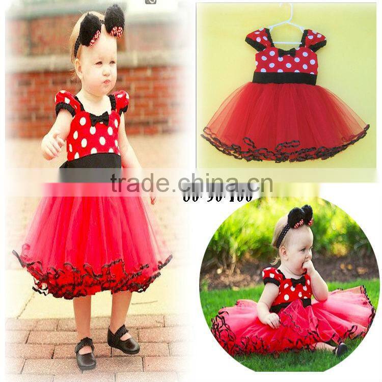 Lovely baby tutu dress,lace design,2014 Summer