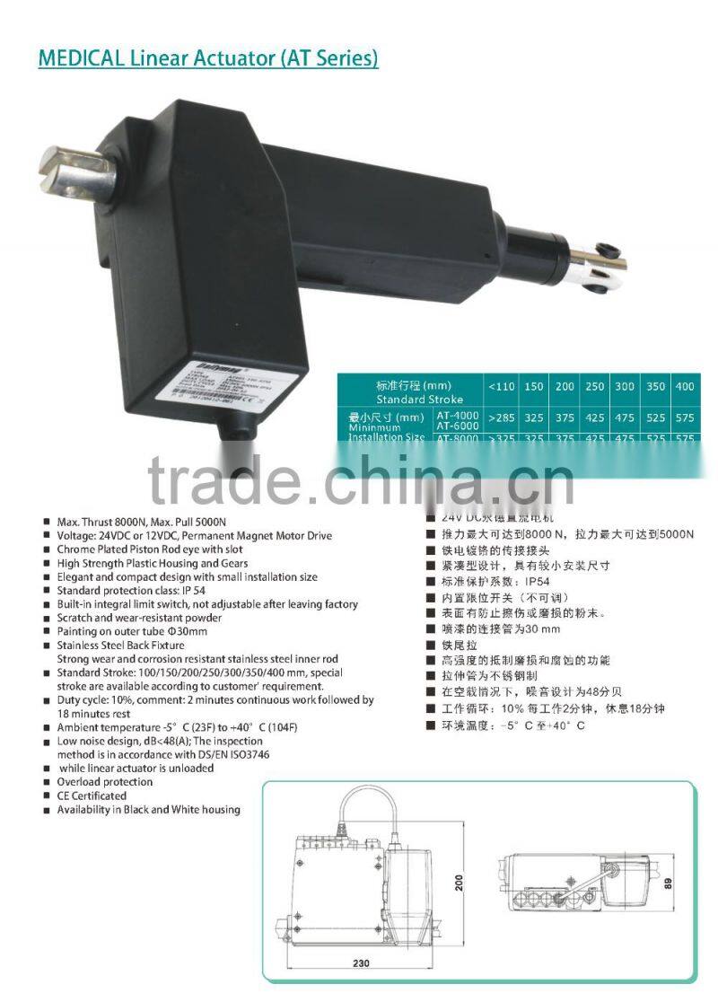 medical linear actuator