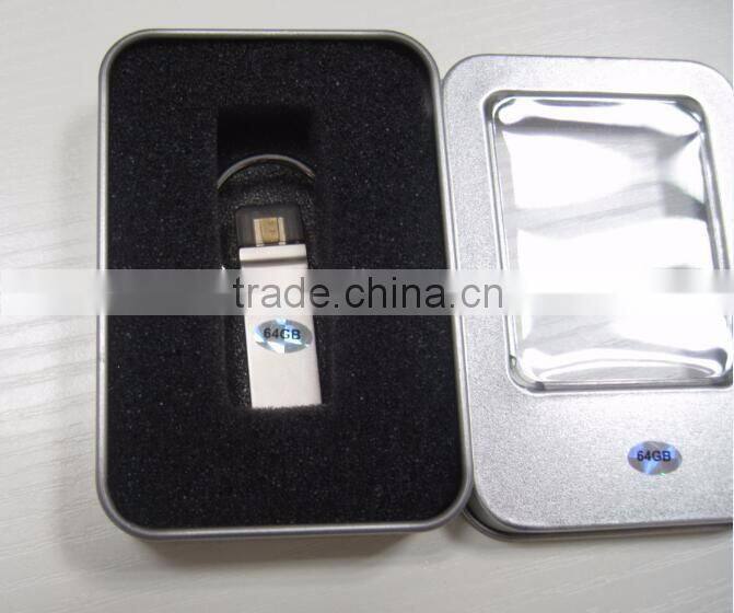 2016 Promotional Gift, Silver Metal USB 3.0 Flash Memory 32gb China Supplier