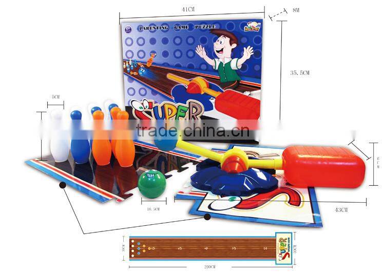 Indoor games kids play super bowling game toy