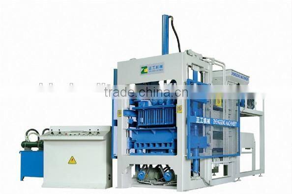 QT6-15 Automatic Cement Brick Making Machine