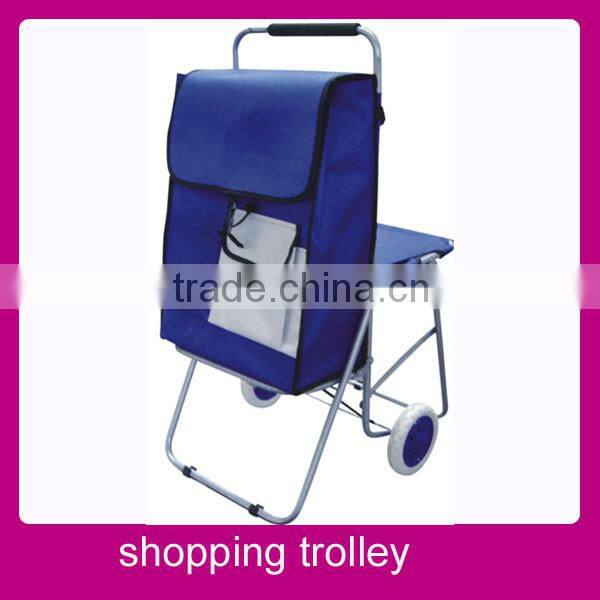 Fashionable foldable shopping carts for seniors