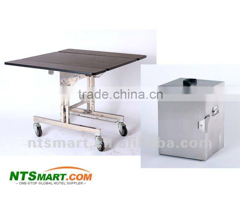 hotel liquor trolley, fodable hotel liquor trolley,room service trolley