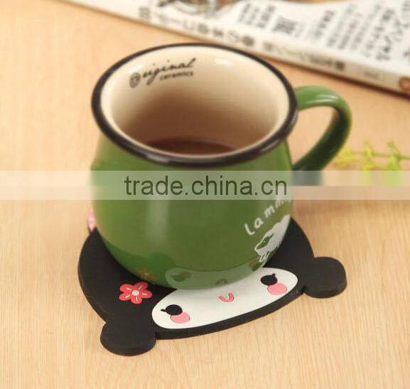 Custom shape Silicon drink coaster