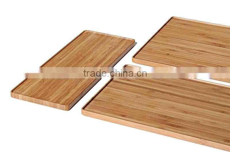 Samamoko Chinese Tranditional bamboo tea serving tray