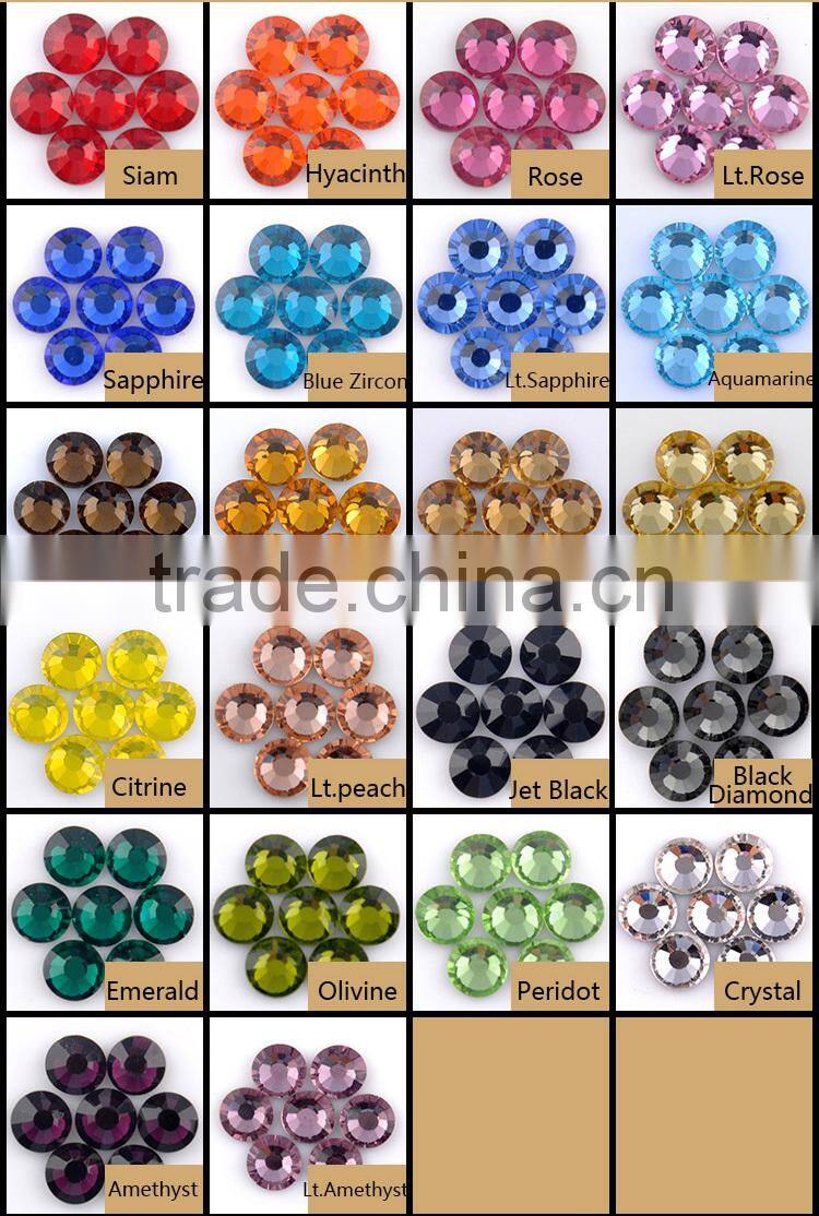 Nail art rhinestone 4mm resin stones, flat back resin stones