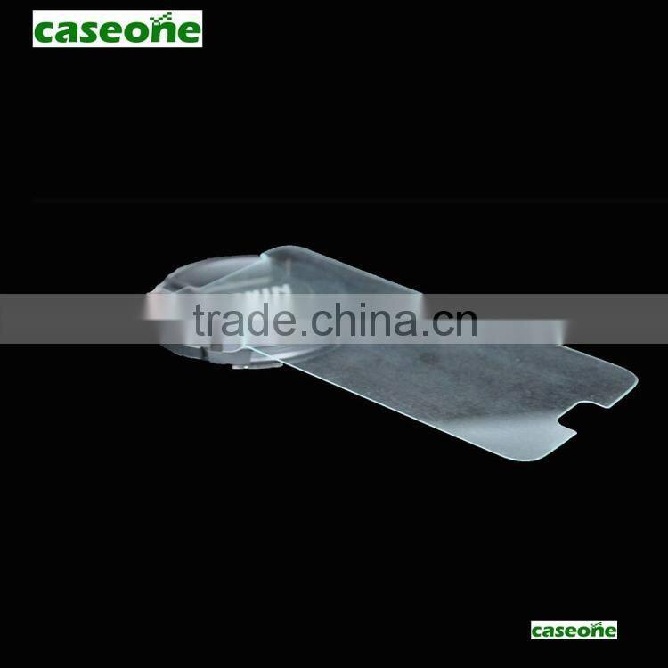 9H hardness 2.5D round edge tempered glass screen protector for Samsung Galaxy S6