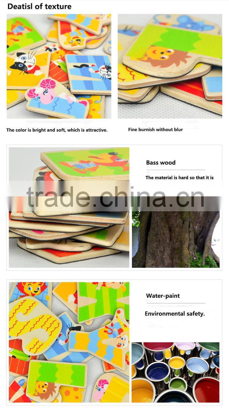 China Alibaba Trade Assurance EN71 and ASTM test 26 pcs alphabet cognition magnet toys wooden magnetic sticks toys