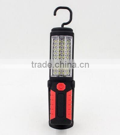 Magnetic 36+1 LED 360 rotatable work light with hook