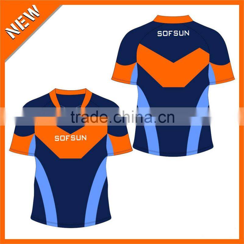 Hot sale custom Rugby Jersey, Customized Rugby Sports Jersey