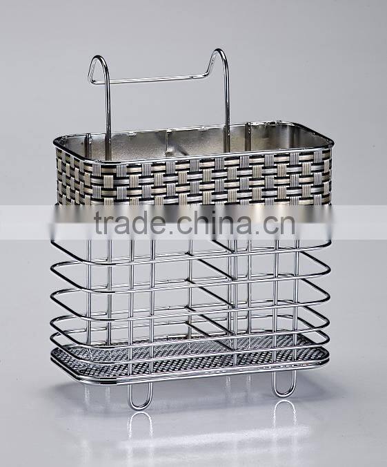 Kitchen metal chopsticks spoon holder rack