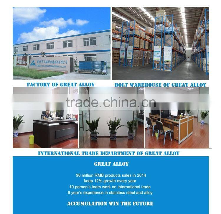 2205 Duplex Stainless Steel Hexagon Bolt