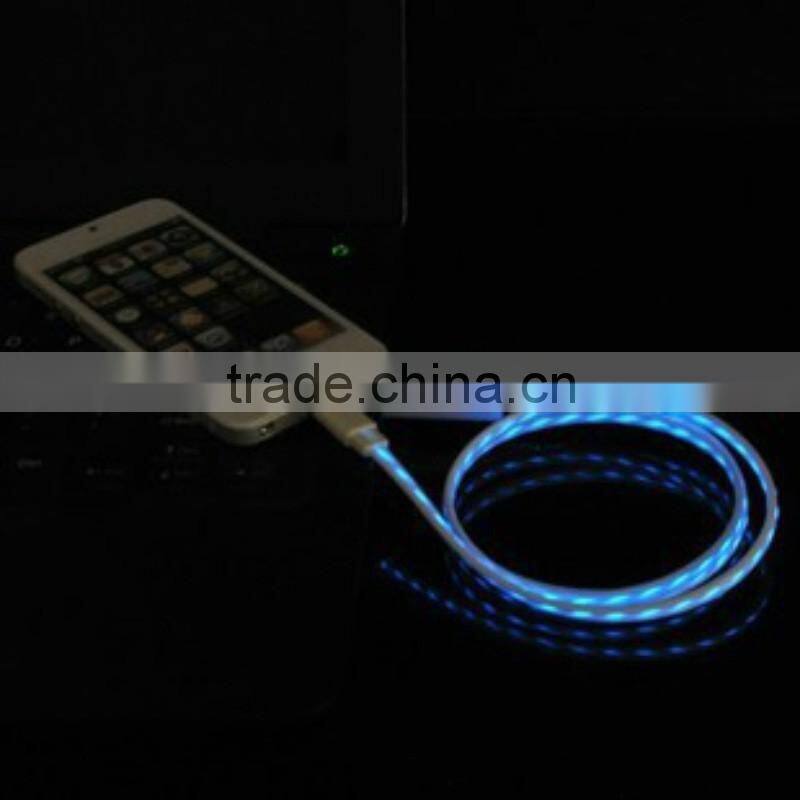 moving light colorful mini led usb cable with led light