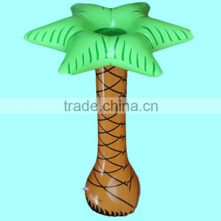6P phthalate free PVC inflatable palm tree coconut tree for promotional gifts