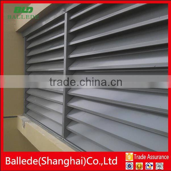 custom shape wall window frame louver