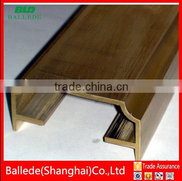 brass profiles for the golden stair armrest