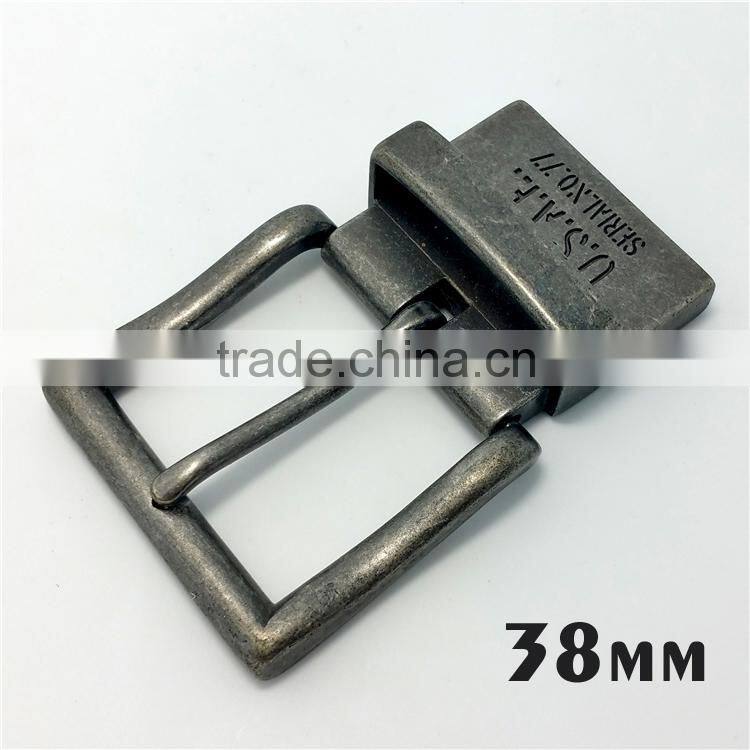 Hot cheap metal name plate belt buckles