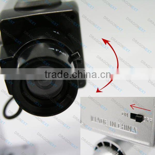 Dummy Fake LED Flashlight Security Camera Surveillance CCTV With Motion Detection System