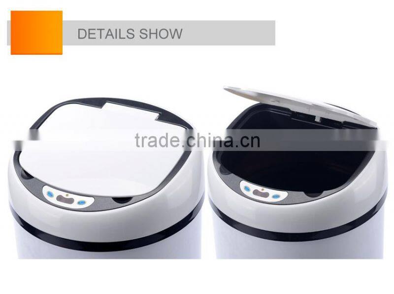 auto electric waste bins plastic, without metal clean trash cans