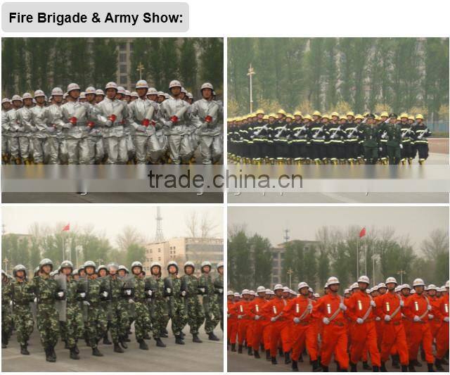 Leather CE approved industrial Fire fighting gloves