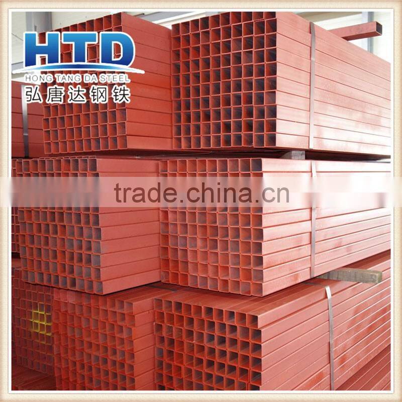 China wholesale mild steel seamless square rectangular pipe / tube