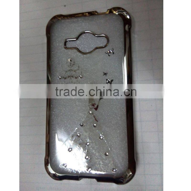 CLEAR Hard Back Silicone TPU Bumper Case Cover For Sony