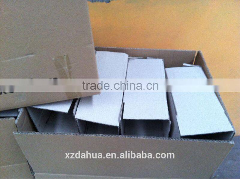 Middle size clear fancy shape glass vase for flower