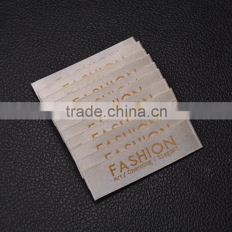 Wholesale custom high quality washable woven label for garment