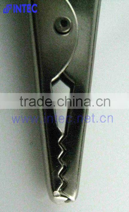 Jumper Wires Alligator Crocodile Roach Test Clip Plastic Handles Crocodile clips 31.5mm red color I00092