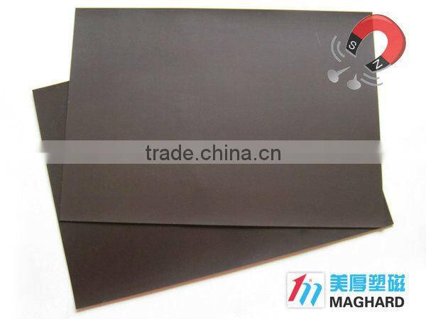 Flexible fridge magnetic material