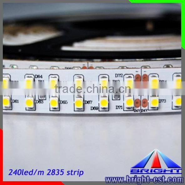60leds Warm White + 60leds Pure White Variable Color Led Strip 3528,High Lumen 22W 2700K - 6000K Epistar SMD 3528