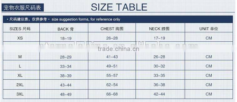 wholesale warm winter dog coats