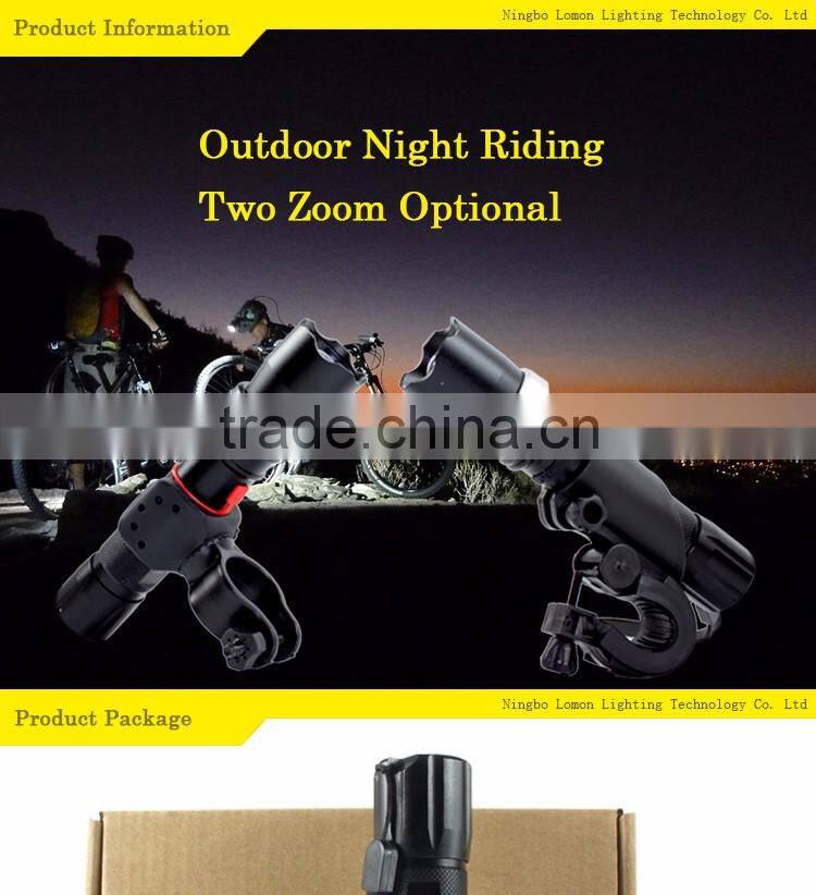 5w Outdoor Best Rechargeable Zoom Wholesale Bike Lights
