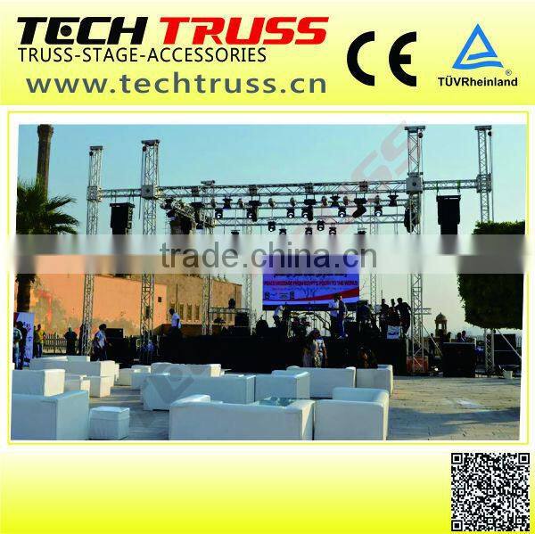 BD66-RS20 Aluminum Truss Trade Show Booth , Heavy Duty Bolt Truss