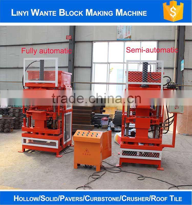 WANTE MACHINERY WT1-10 Eco Interlocking Brick Making Machine