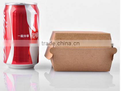 Professional kraft paper fried chicken box takeaway food packaging