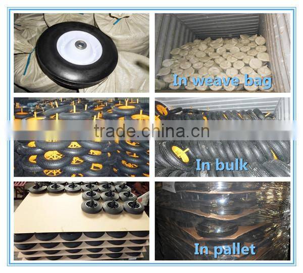 Rubber Wheel from Qingdao Yinzhu Wheel Barrow Solid Rubber Tire