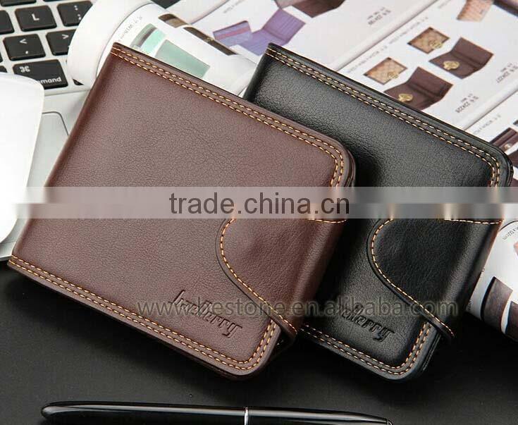 Quality Men Zipper Folding Men Wallet Purse Gift