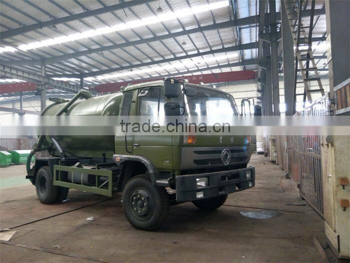 Best price Dongfeng sewage suction tanker truck for sale